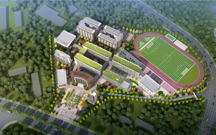 2玉林市第十中学改扩J9集团程一期项目鸟瞰图。张方园 摄700.png
