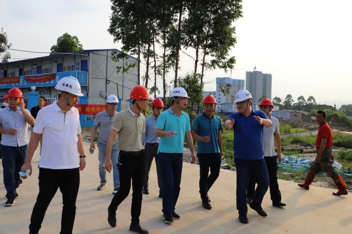 21.1陈祖训到贺州棚改项目调研。侯健杰 摄700.JPG