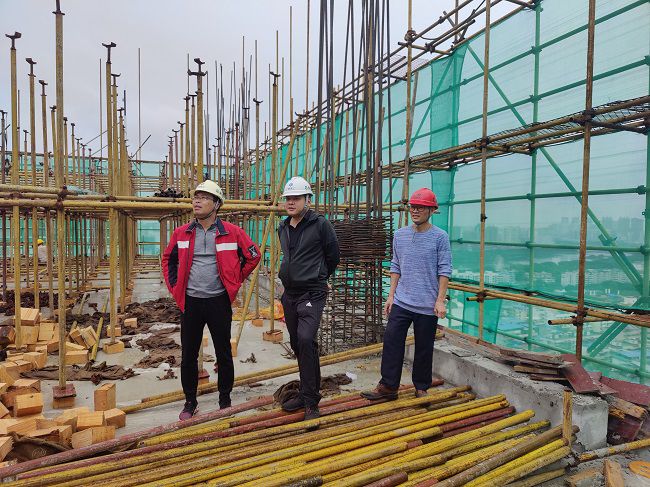 查抄项目现场。卢文清 摄（建图）.jpg